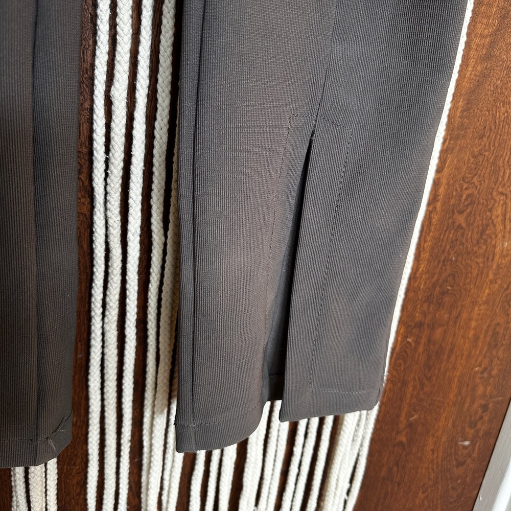 Zara Split-Hem Ribbed Pants - Picture 5 of 7